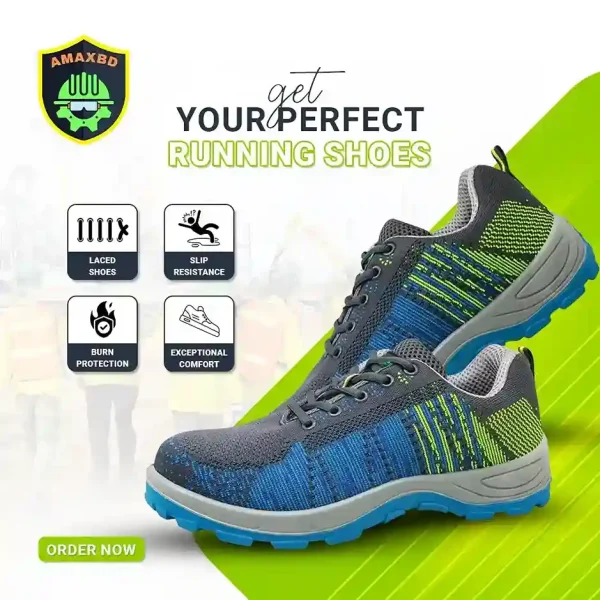 Runner Safety Shoe, Protective Footwear